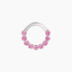 Vesta | Piercing Septum Saphir Rose