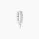 Xuan | Spike Diamond Hoop Piercing
